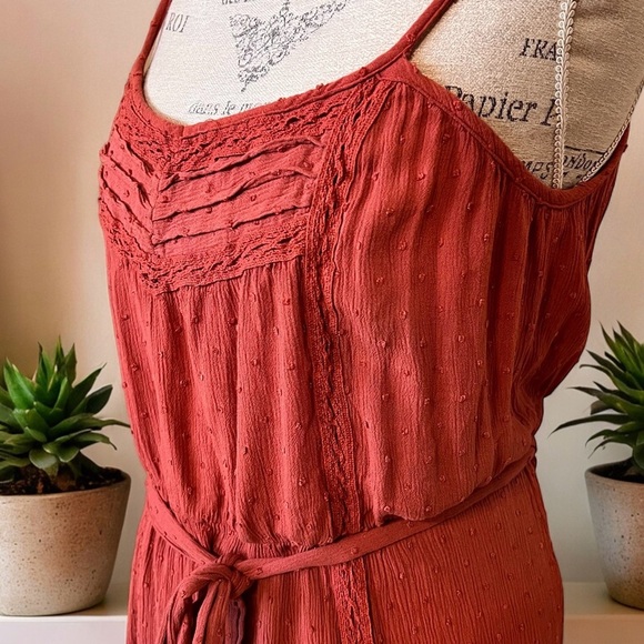 Knox Rose Terracotta Dress - Picture 2 of 16